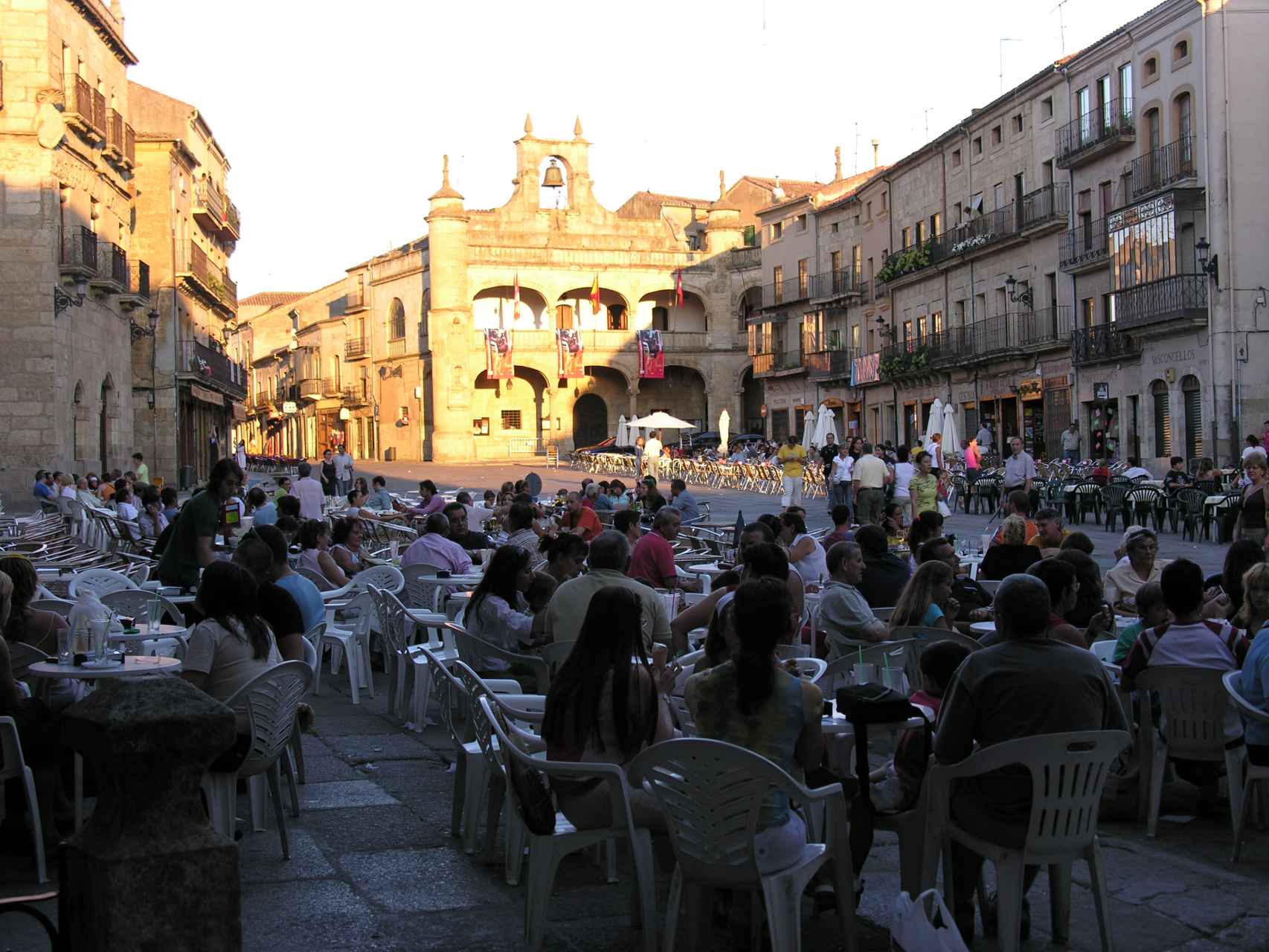 Imagen de archivo de la Plaza Mayor de Ciudad Rodrigo.