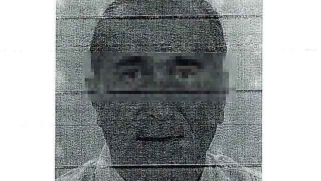 Una imagen de Ado Alagic en el expediente de su extradición.