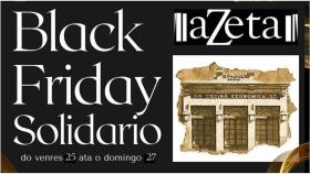 Black Friday en la librería Azeta de A Coruña: Cada 10 euros, 1 para la Cocina Económica