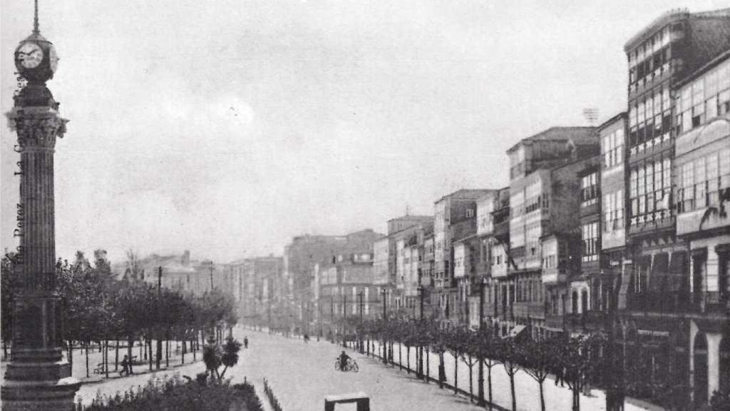 Fotografía de A Coruña tomada por José Sellier