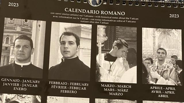 Detalle del calendario que se ha hecho viral.