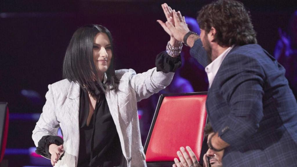 Laura Pausini y Antonio Orozco.