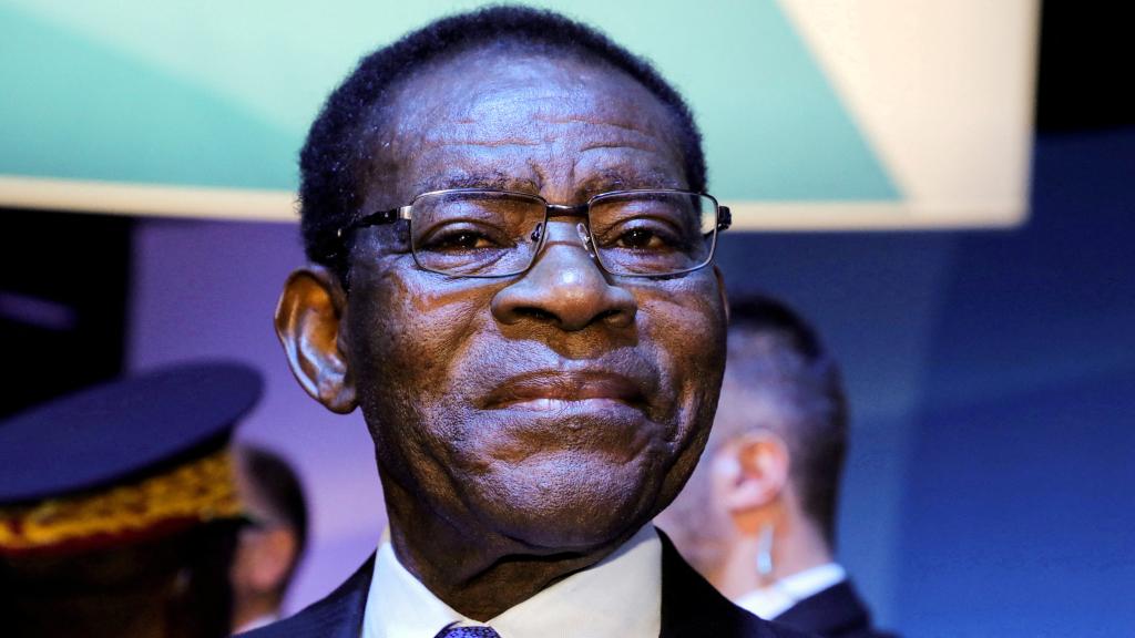 El presidente de Guinea Ecuatorial, Teodoro Obiang Nguema.