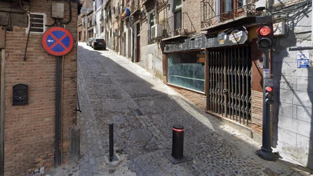 La calle Cristo de la Luz de Toledo. Imagen de Google Maps.