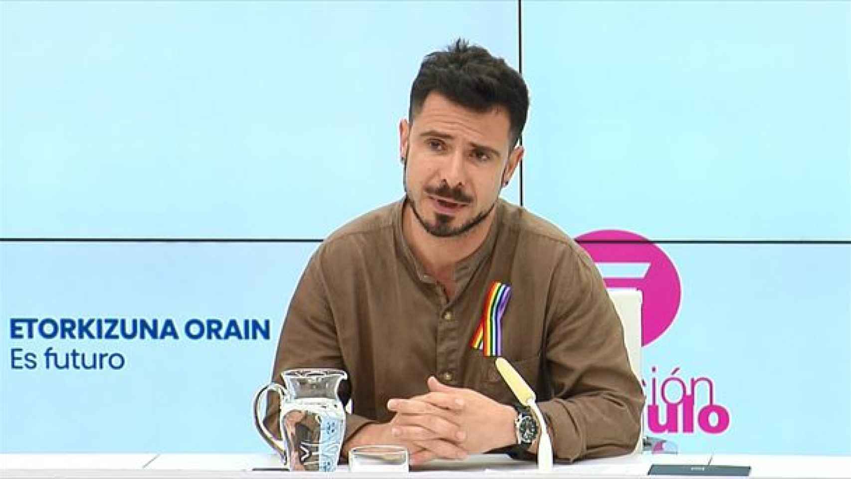 Harkaitz Millán,  diputado foral de Cultura, Cooperación, Juventud y Deportes de Gipuzkoa.