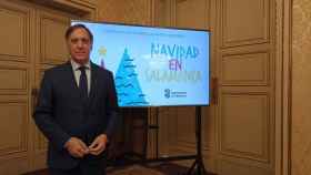 El alcalde de Salamanca, Carlos García Carbayo, presenta el programa de Navidad para Salamanca