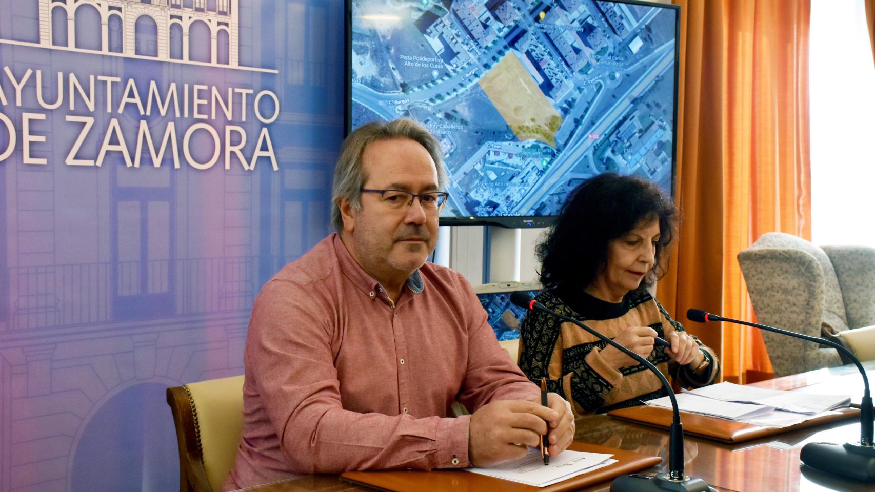 Francisco Guarido y Laura Rivera