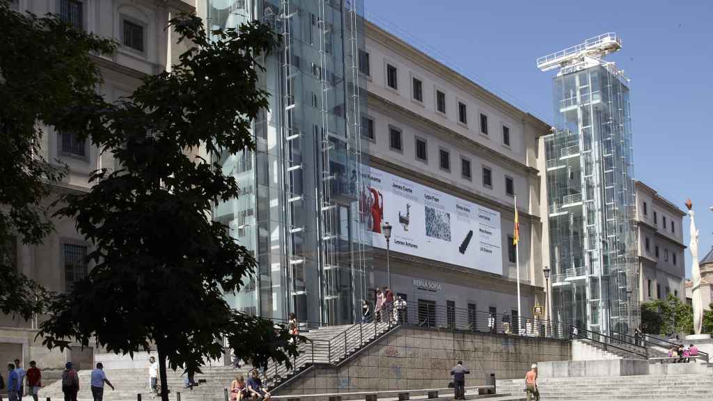 Vista de la fachada del Edificio Sabatini del Museo Reina Sofía. Foto: Joaquín Cortés/Román Lores