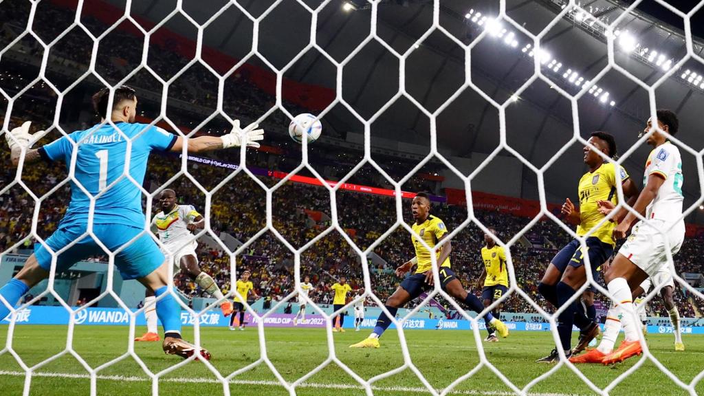 Gol de Kalidou Koulibaly, durante el Ecuador - Senegal del Mundial de Qatar 2022