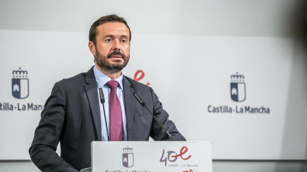 José Luis Escudero, consejero de Desarrollo Sostenible. Foto: JCCM.