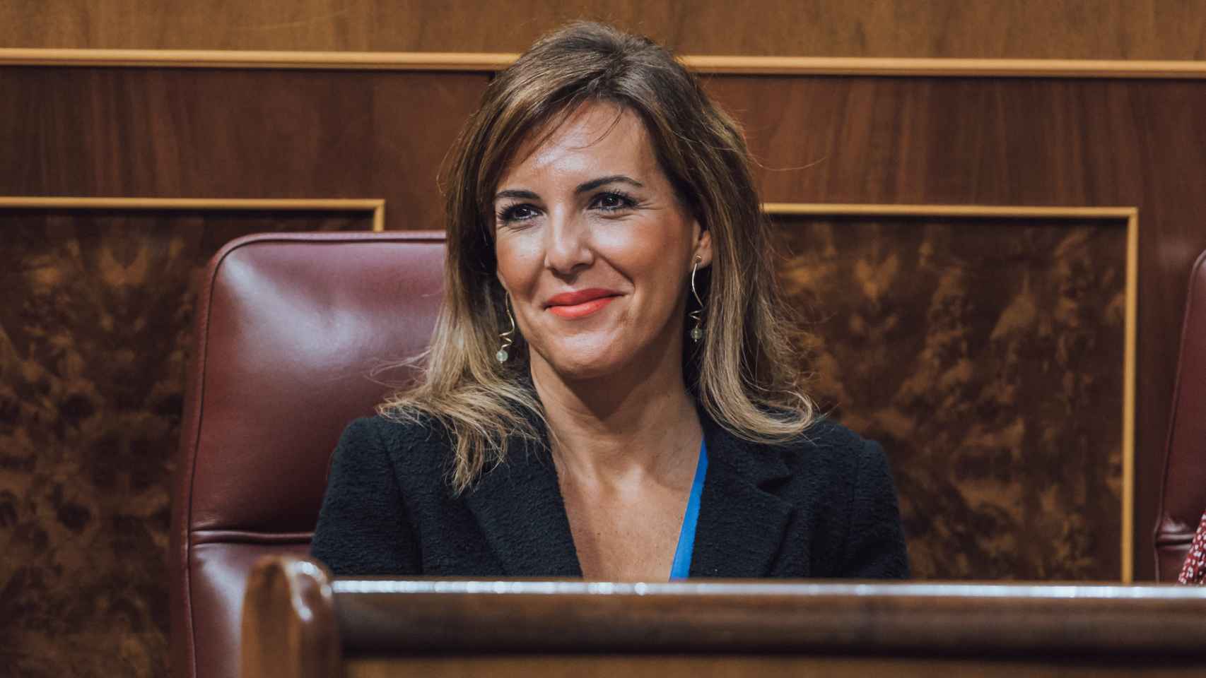 Patricia Rueda, en una imagen en el Congreso de los Diputados.