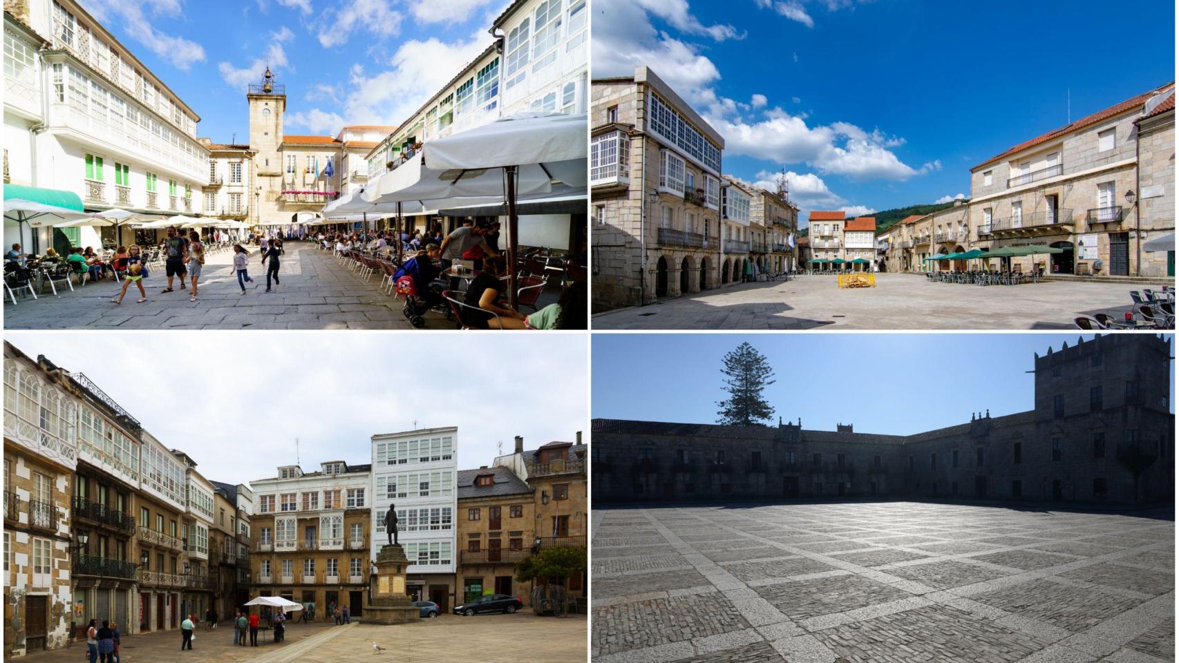 Las plazas más bonitas y con más encanto de Galicia