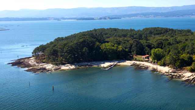 Isla de Cortegada, ría de Arousa.