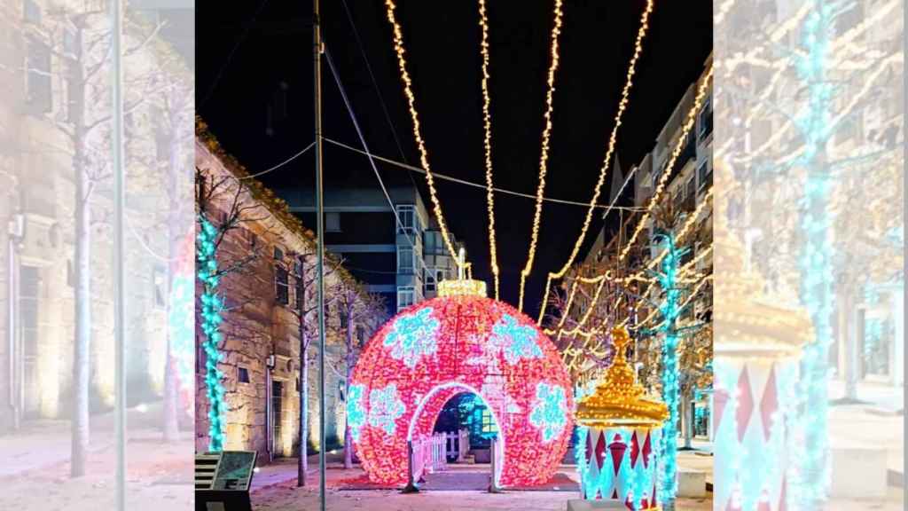 Luces de Navidad de Baiona.