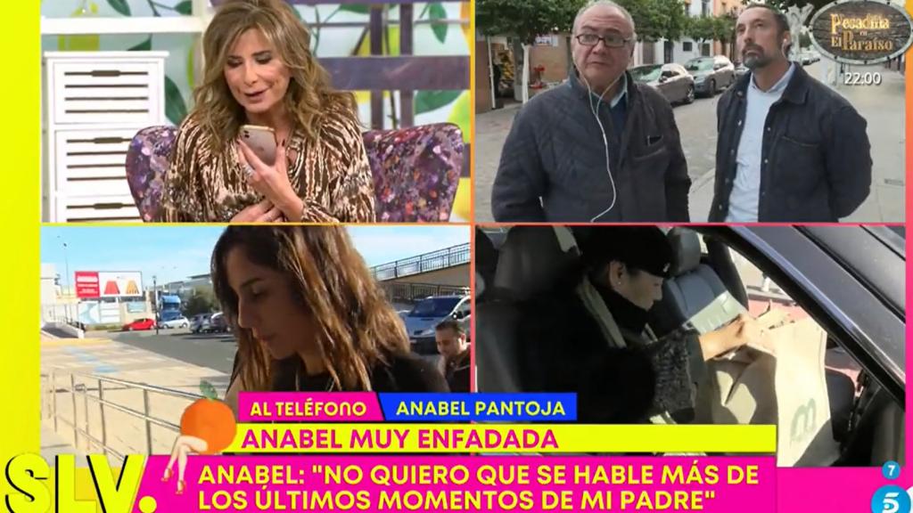 Anabel Pantoja explota contra 'Sálvame'.