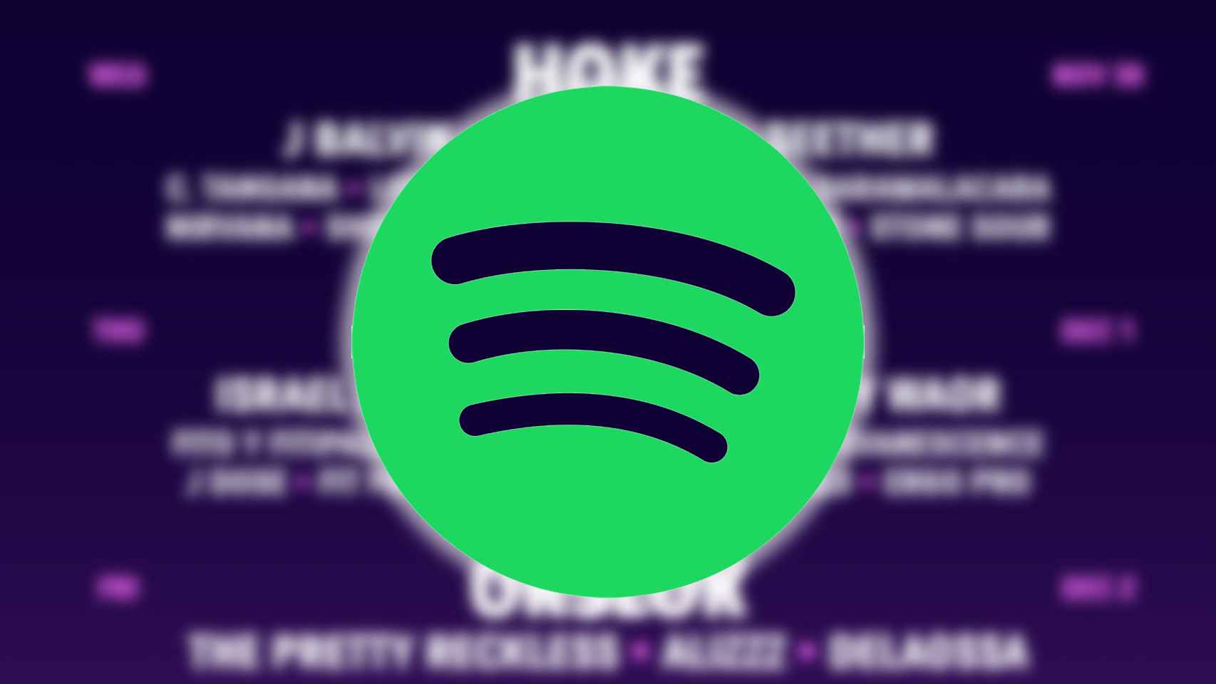 Crea el cartel con tus artistas preferidos de Spotify