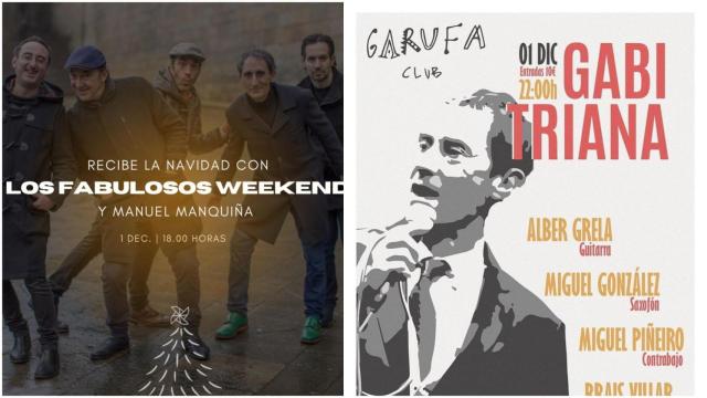 Agenda: ¿Qué hacer en A Coruña, Ferrol y Santiago hoy jueves 1 de diciembre?