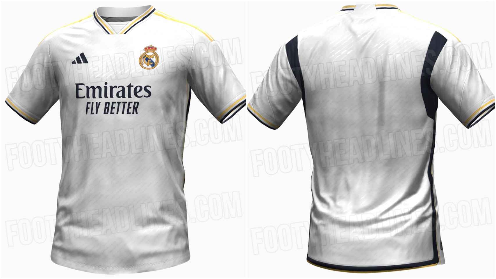 Así será la camiseta del Real Madrid para la temporada 2023/2024