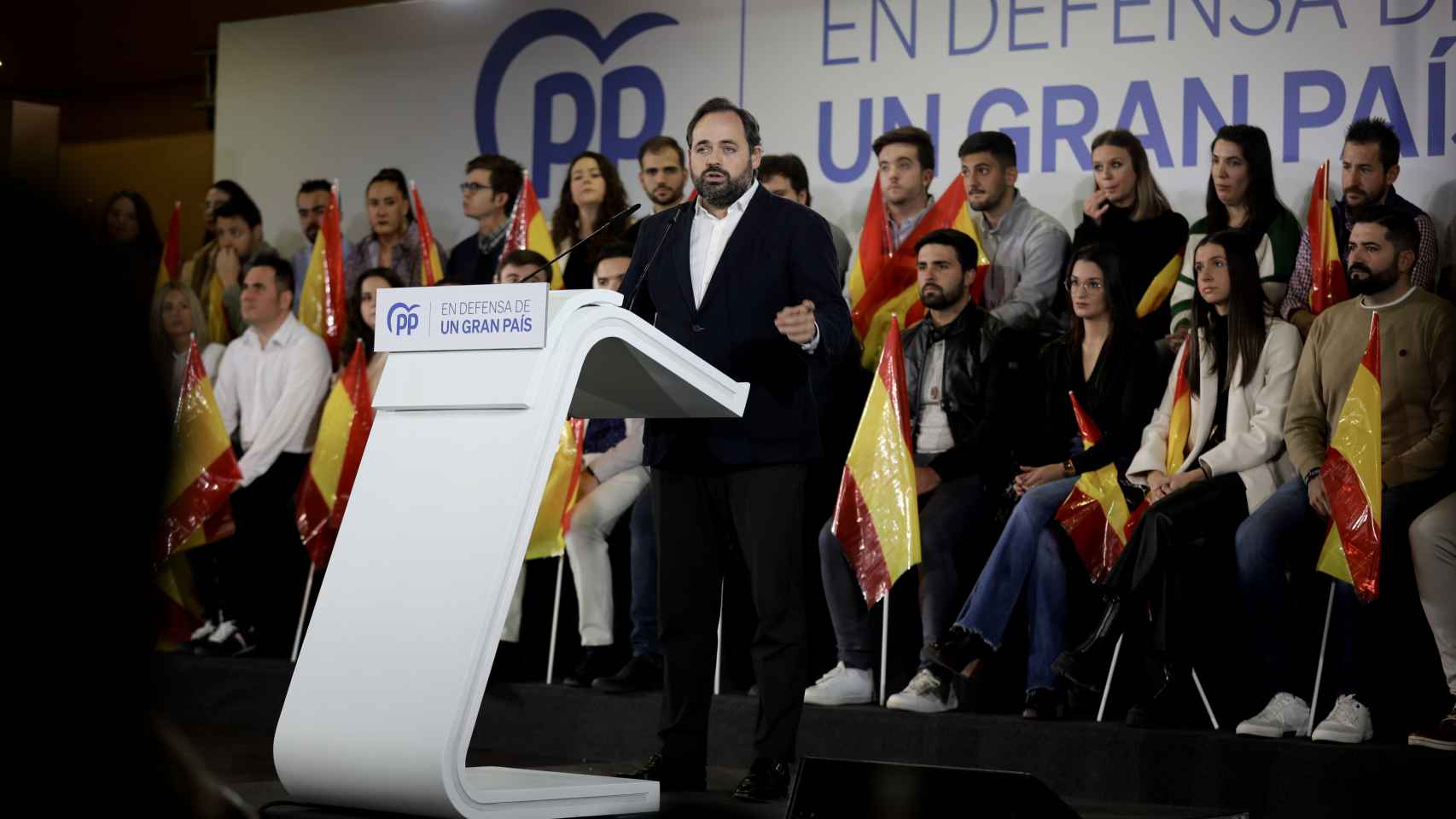 El presidente del PP en Castilla-La Mancha, Paco Núñez