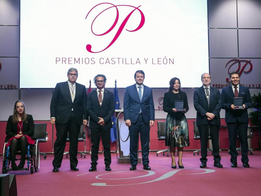 Ceremonia de entrega de premios de la pasada edición de los Premios de Castilla y León.