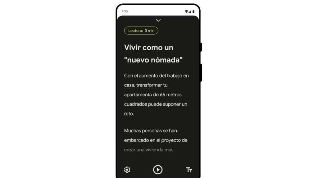 Nueva app de Google de Modo Lectura