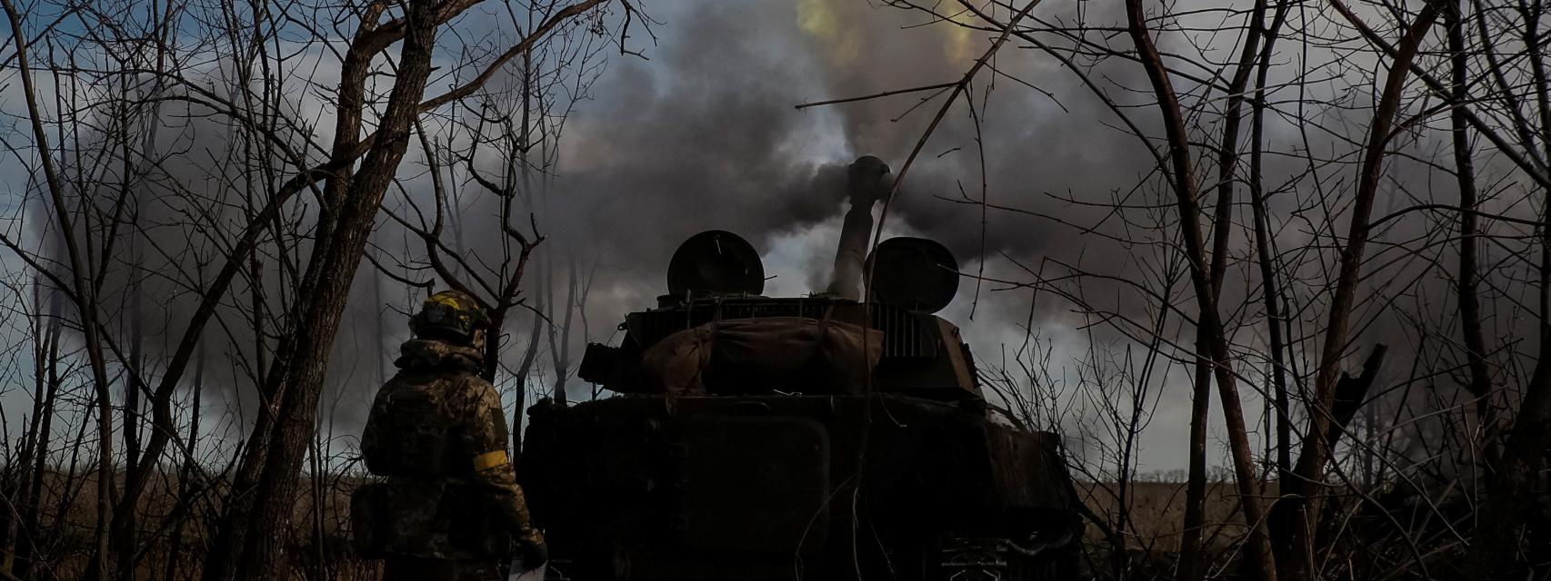 El ejército ucraniano bombardea a los soldados de Moscú