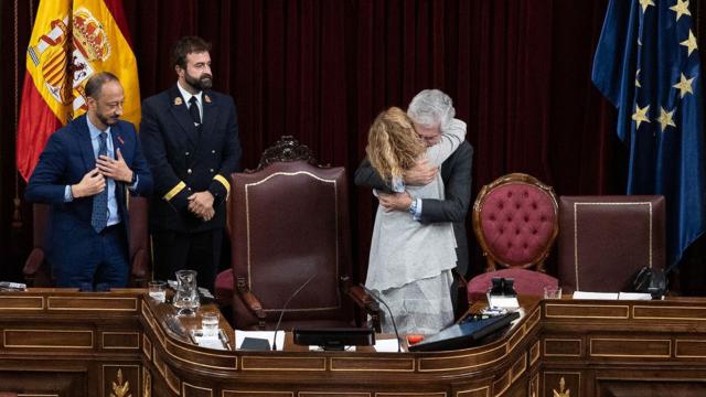 Despedida de Batet a Suárez Illana.