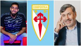 Empresarios y futbolistas de Santiago trabajan para apoyar a la SD Compostela