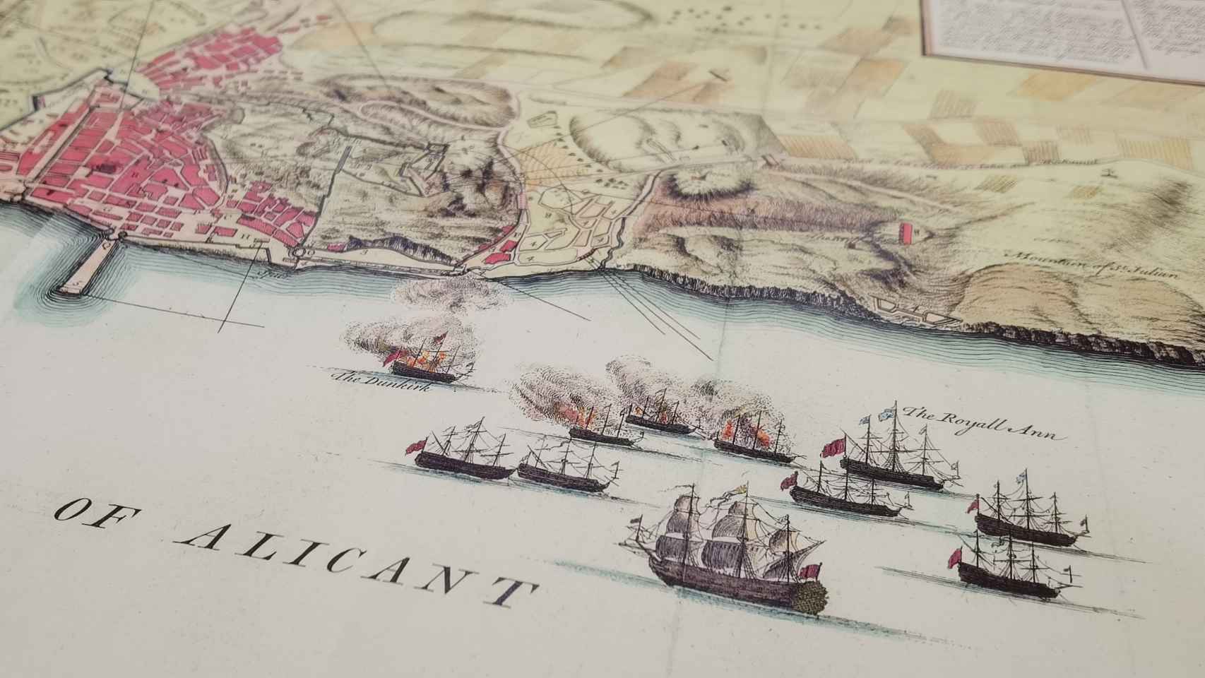 En 1709, los mapas tenían una importancia crucial para los militares.