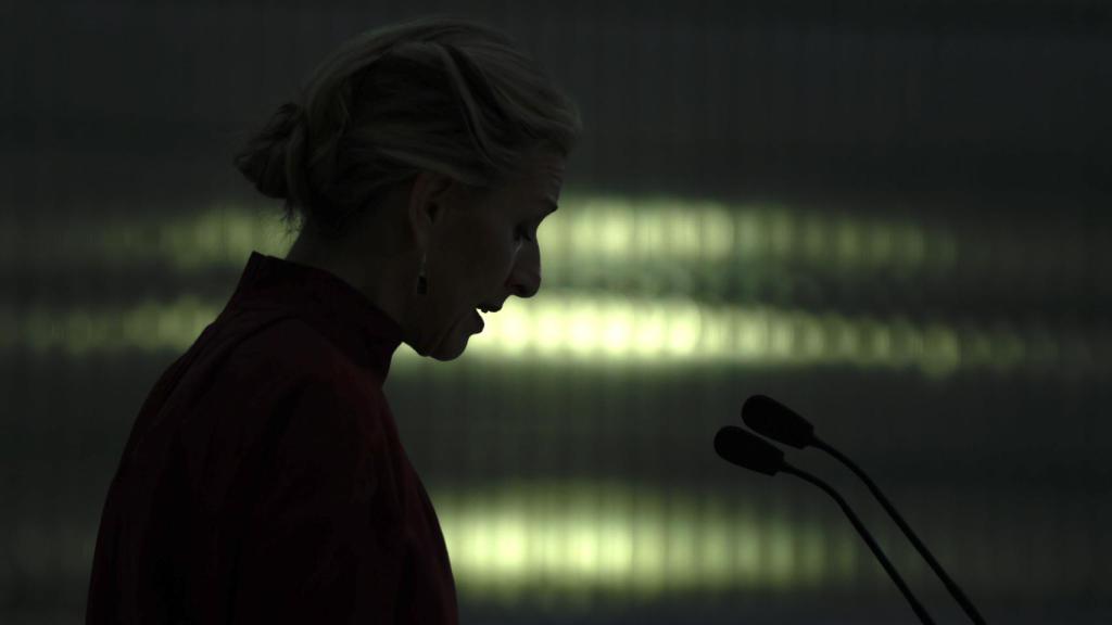 Yolanda Díaz, líder de Sumar, en un acto como vicepresidenta segunda del Gobierno.