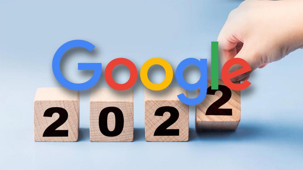 Montaje con el logo de Google