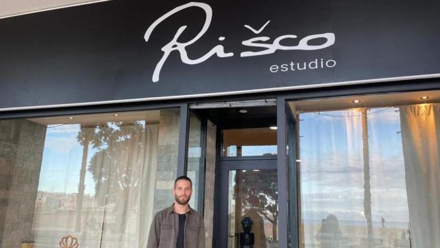 El taller de artesanía Risco de A Coruña.