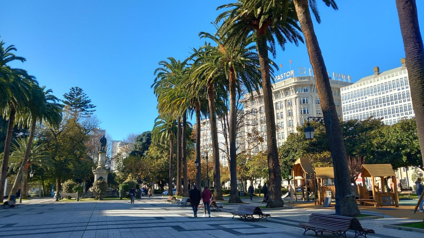 Los Jardines de Méndez Núñez de A Coruña