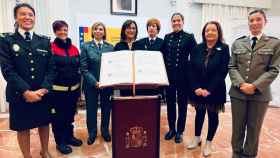 Larriba destaca los valores esenciales en el 44 aniversario de la Constitución en Pontevedra