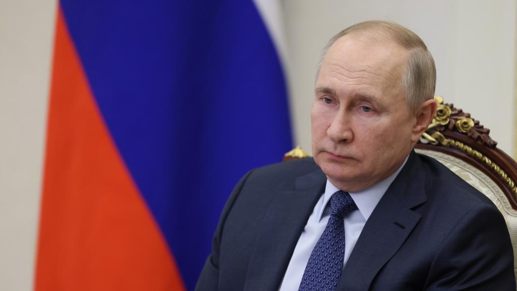 Vladimir Putin, durante el discurso a la nación