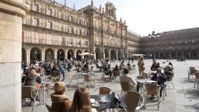 Imagen de la plaza Mayor de Salamanca