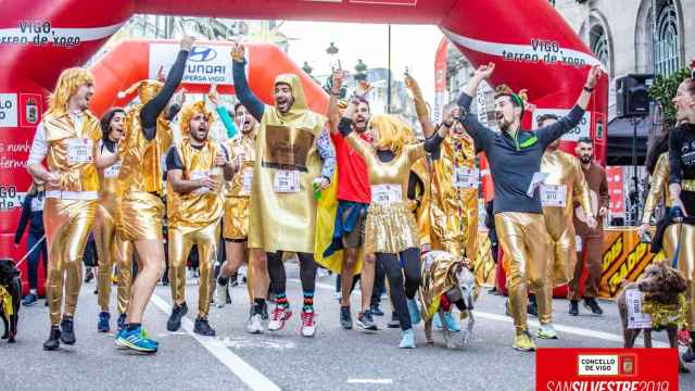 Carrera San Silvestre 2019 en Vigo.