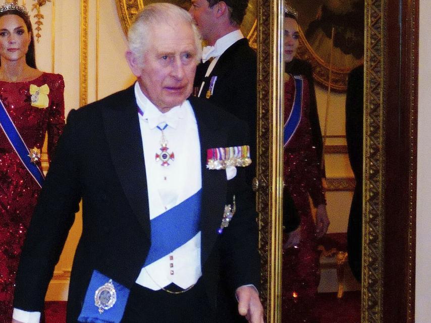 El rey Carlos III en un acto público en Londres, el pasado día 6 de diciembre.