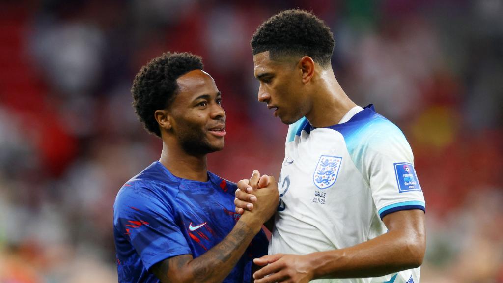 Sterling y Bellingham con Inglaterra en el Mundial