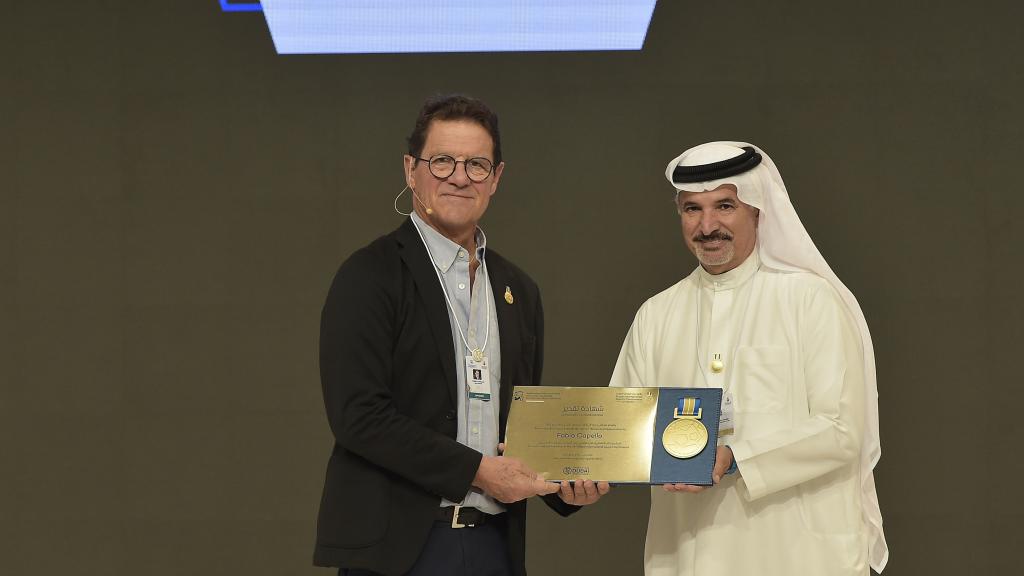 Fabio Capello, durante un evento.