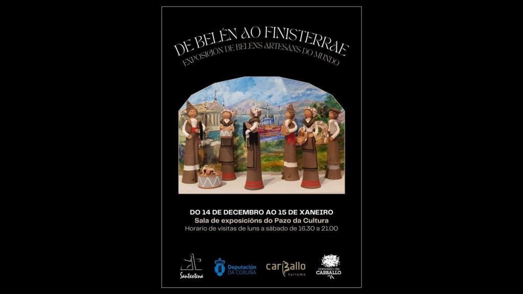 Carballo (A Coruña) acoge una exposición de belenes del mundo