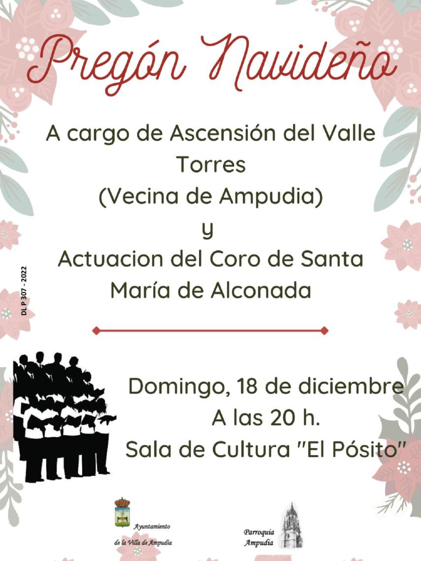 Pregón Navideño en Ampudia