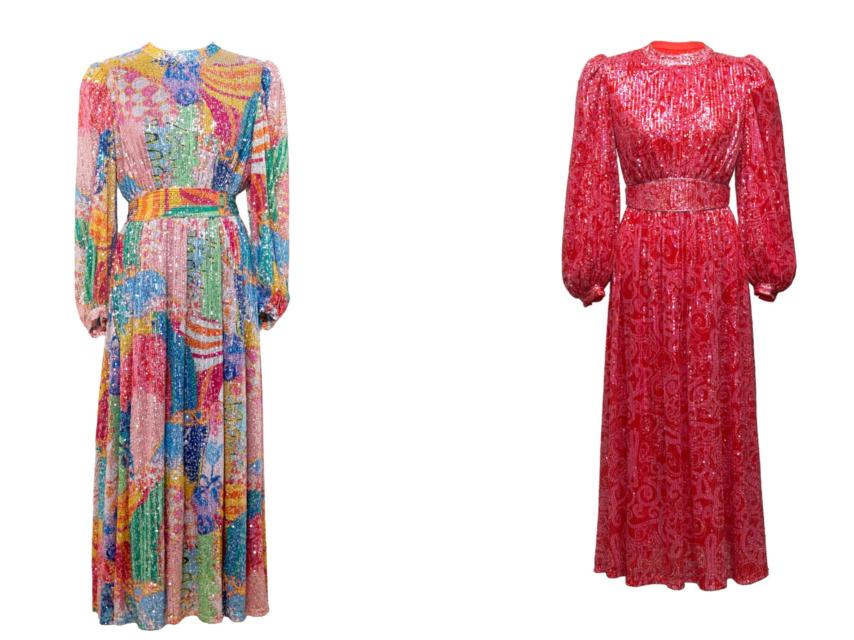 Izquierda: Etna Dress, 379,98 euros / Derecha: Vestido Mular, 388 euros.