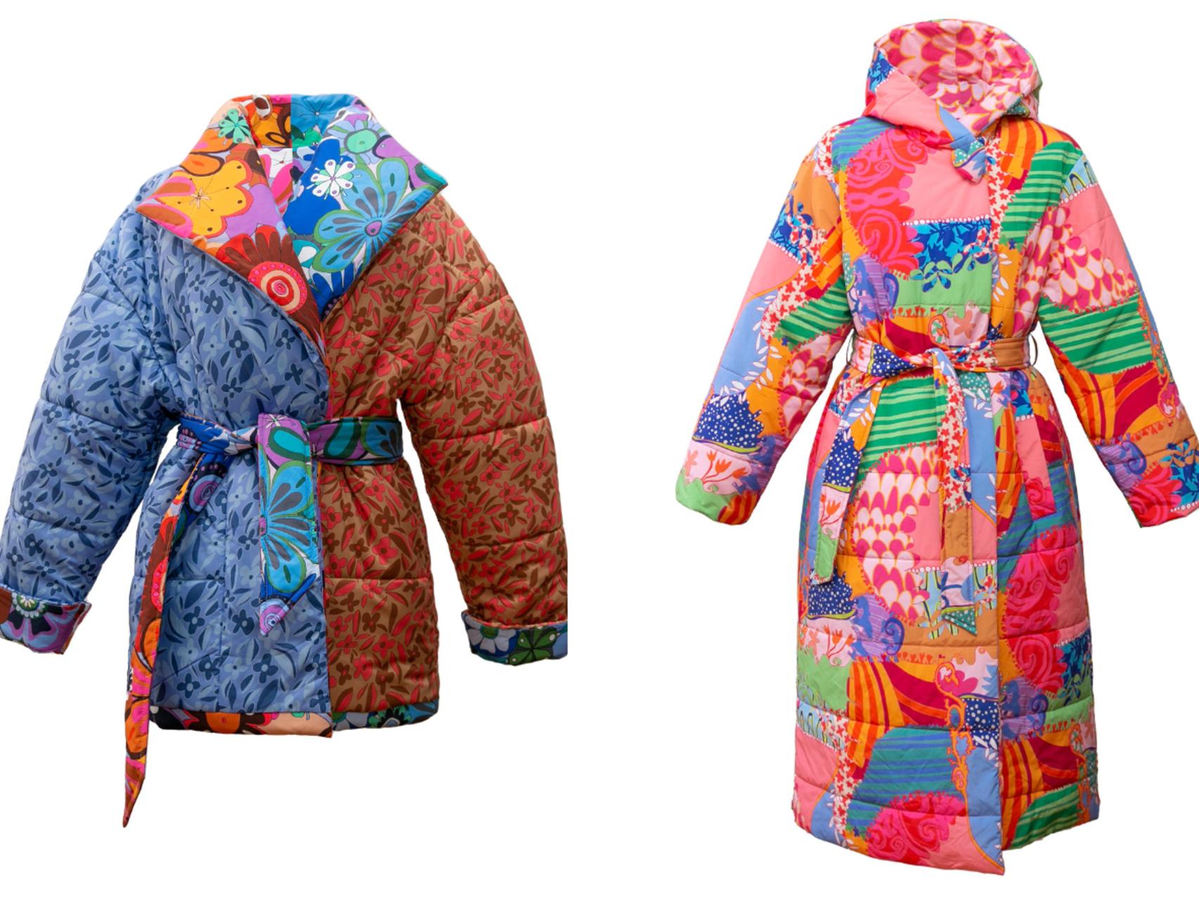 Izquierda: Snowdown coat, 375,77 euros / Derecha: Abrigo Nevis, 477,92 euros.