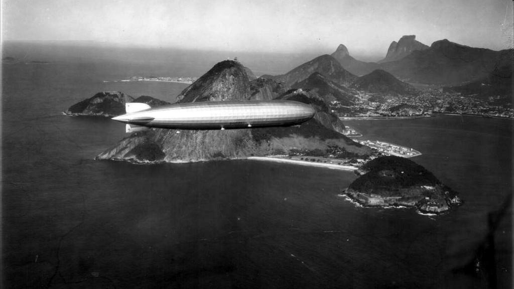 El Graf Zeppelin LZ 127 sobre Río de Janeiro