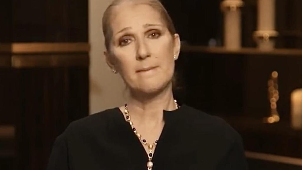 Céline Dion en el vídeo de Instagram donde cuenta su enfermedad.