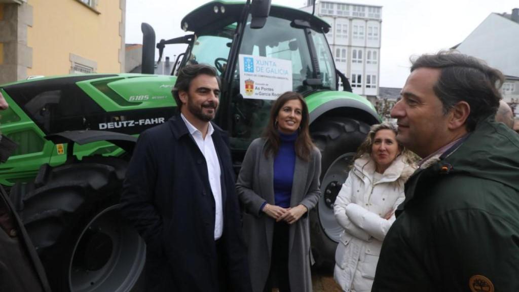 El vicepresidente segundo, Diego Calvo, visitó esta mañana la localidad