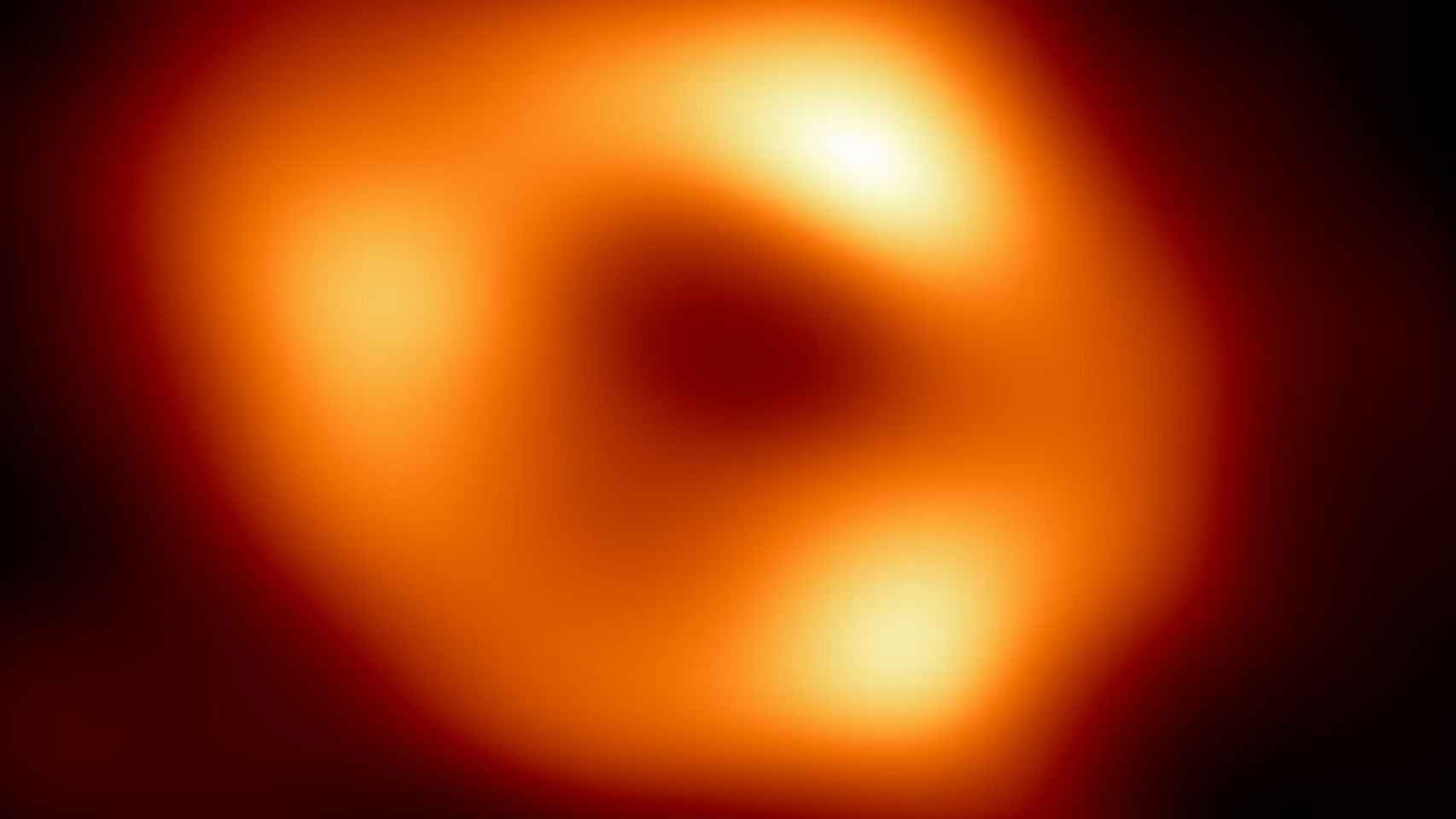 Sagitario A*, el agujero negro situado en el centro de la Vía Láctea. Imagen: EHT