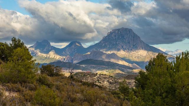 Cima de Sierra Aitana, el punto más alto de la provincia de Alicante.