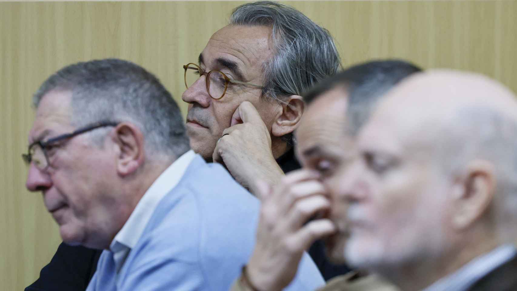 Arturo Torró, exalcalde de Gandía, asiste al juicio que se celebra este lunes en Valencia.